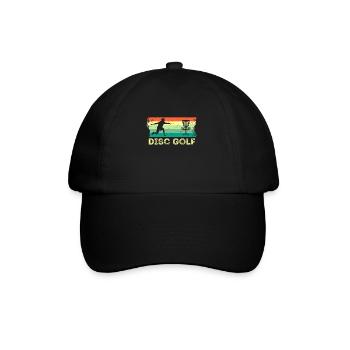 Frisbee - Casquette classique - noir/noir - Devant