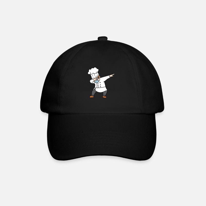 Dabbing Chef Chef de cuisine Dab Dance - Casquette classique - noir/noir