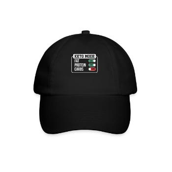 Diet Avocado Keto Gift - Baseball Cap - black/black - Front