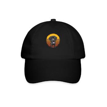 Labrador - Casquette classique - noir/noir - Devant