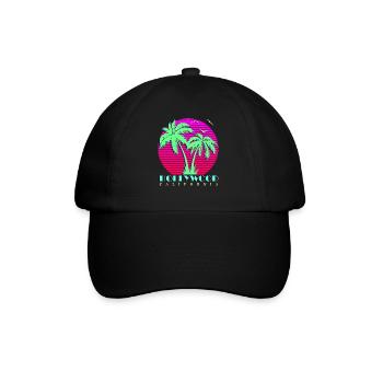 Hollywood - Casquette classique - noir/noir - Devant