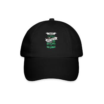 Plus j'en sais sur l'Homme plus j'aime mon jardin - Casquette classique - noir/noir - Devant