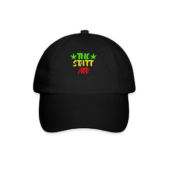 Politik Anti Rassismus Geschenk - Baseballkappe - Schwarz/Schwarz - Vorne
