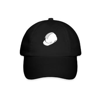 Bauherr - Baseballkappe - Schwarz/Schwarz - Vorne