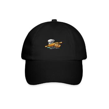 baker - Baseball Cap - black/black - Front