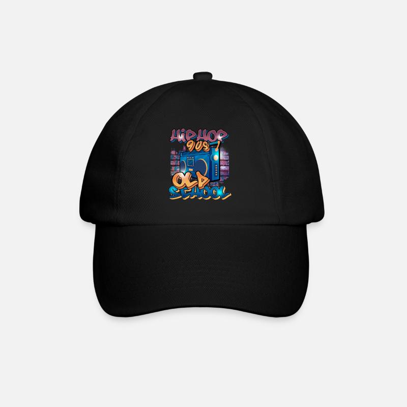 hip hop - Casquette classique - noir/noir