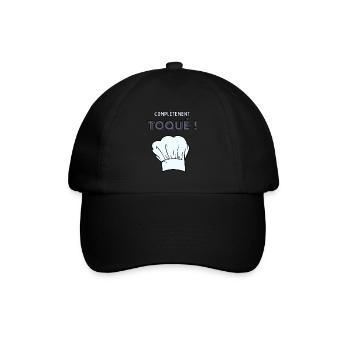 la toque du chef - Casquette classique - noir/noir - Devant