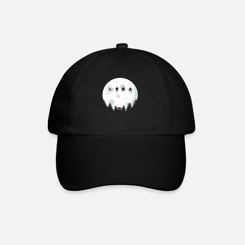 Les araignées - Casquette classique - noir/noir