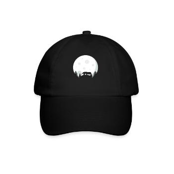 Fourmilière Avant la pleine lune - Casquette classique - noir/noir - Devant