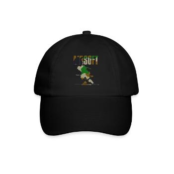 Airsoft / Softair / Softgun / AEG Airsoft Milsim - Casquette classique - noir/noir - Devant