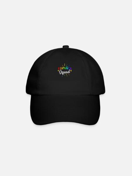 Professeur d’espagnol Español Squad Cadeau - Casquette classique - noir/noir