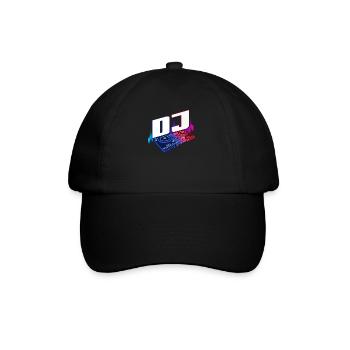 DJ DJ Disco Deejay Turntable cadeau - Casquette classique - noir/noir - Devant