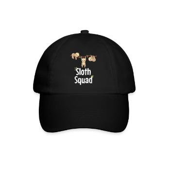 Paresseux Gang Squad - Casquette classique - noir/noir - Devant