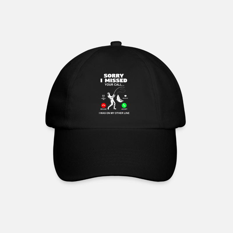 Pêche pêche - Casquette classique - noir/noir