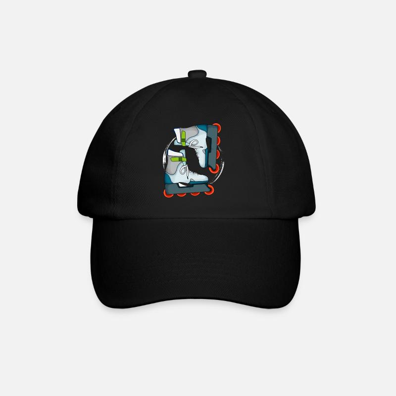 Inline Skates Skater Logo - Casquette classique - noir/noir