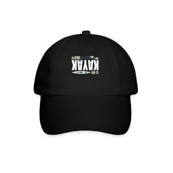 Kajak - Casquette classique - noir/noir - Devant