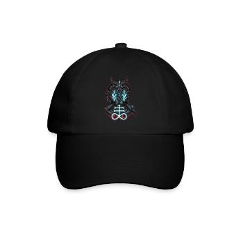 Baphomet Satan Lucifer - Baseball Cap - black/black - Front