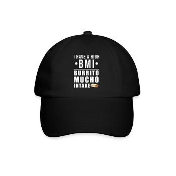 Burrito - Casquette classique - noir/noir - Devant