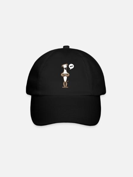 Stur Galgo Español chien drôle - Casquette classique - noir/noir