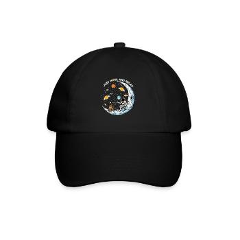 BTC Bitcoin HODL and RELAX Moon Astronaut - Baseball Cap - black/black - Front