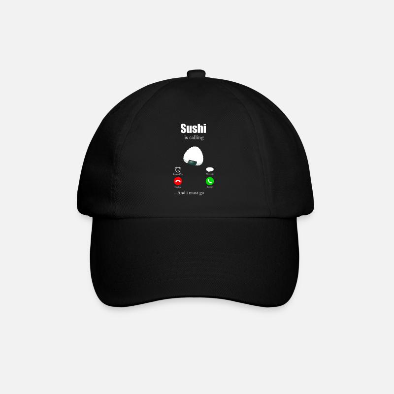 Sushi - Casquette classique - noir/noir
