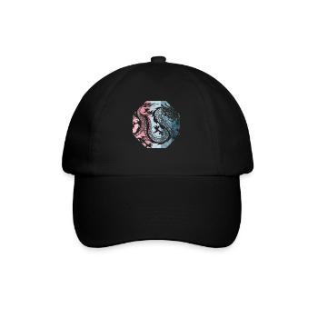 Dragon chinois - Casquette classique - noir/noir - Devant