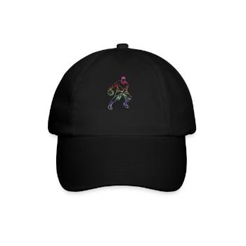 Basket-ball cadeau pour les basketteurs - Casquette classique - noir/noir - Devant