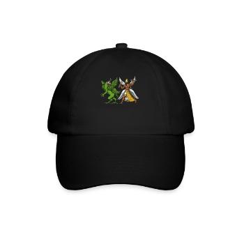 Tiamat And Marduk Sumerian Mythology - Baseball Cap - black/black - Front