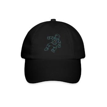 Astronaut - Casquette classique - noir/noir - Devant