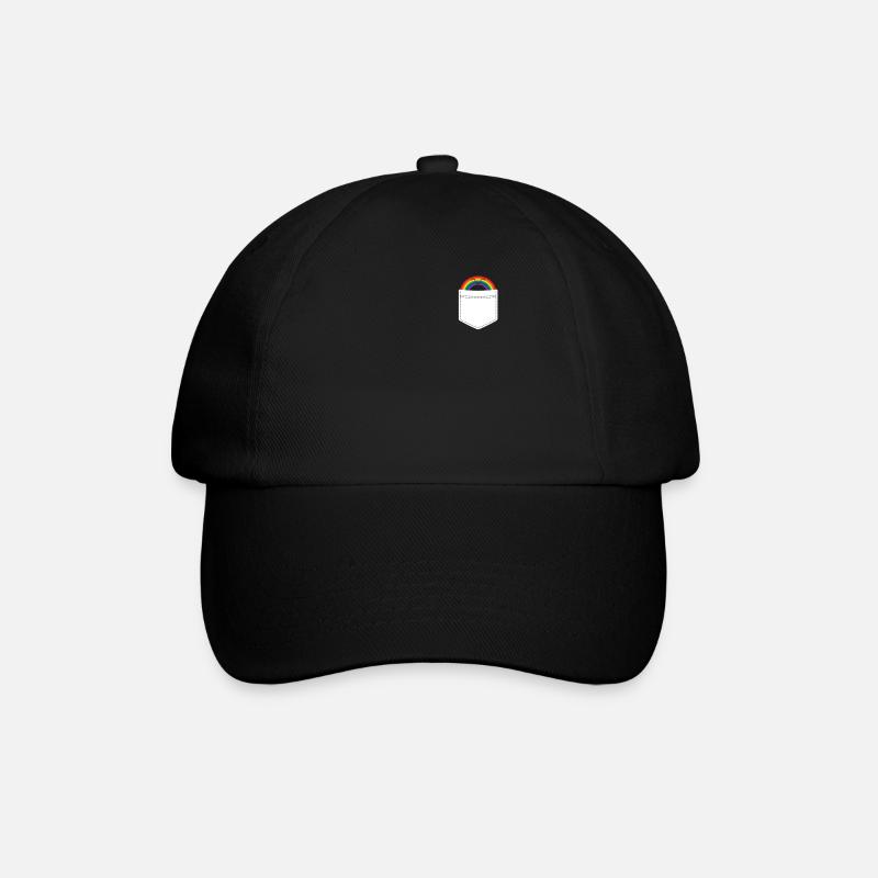 Gay Pride - Baseball Cap - black/black