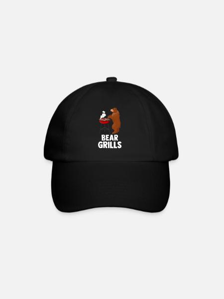 Bear Grills - Casquette classique - noir/noir