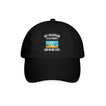 aquarium - Baseball Cap - black/black - Front