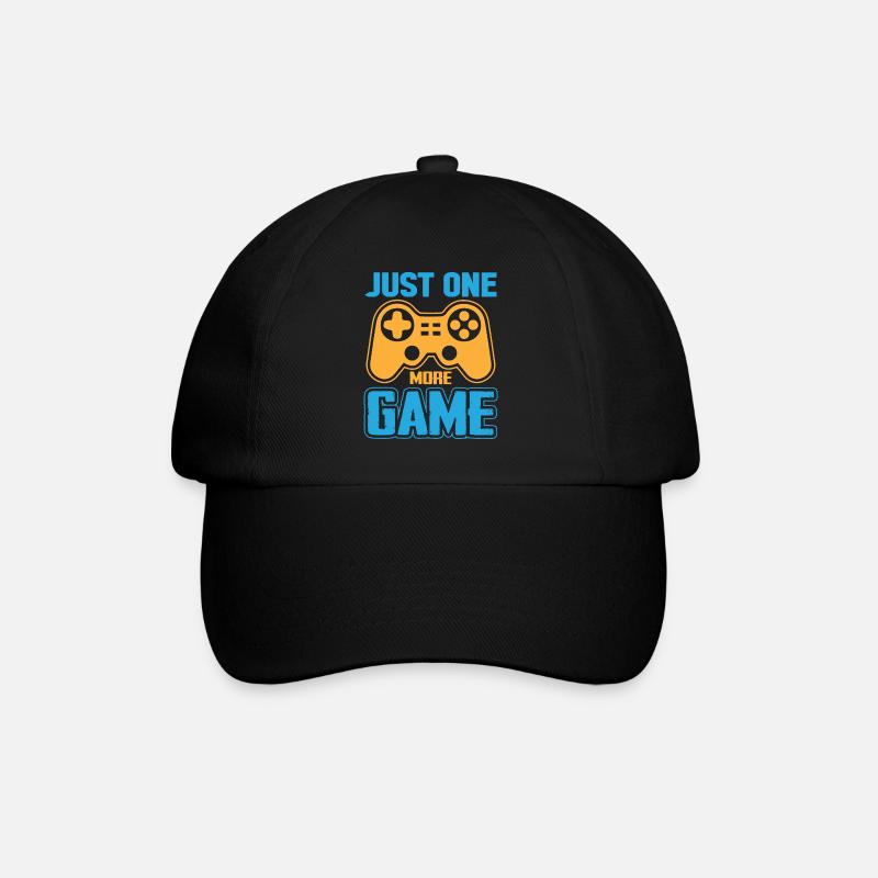 Un jeu de jeu gamer Nerd Jeu de jeu de jeu - Casquette classique - noir/noir