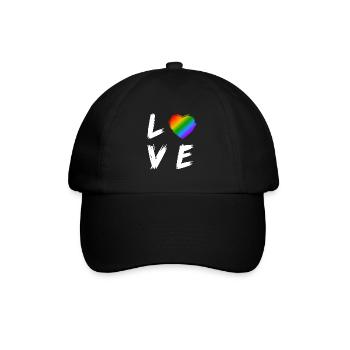 Love Sort Transgender LGBT Droits cadeaux - Casquette classique - noir/noir - Devant