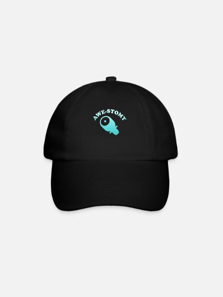 Crainte - Baseballkasket - sort/sort