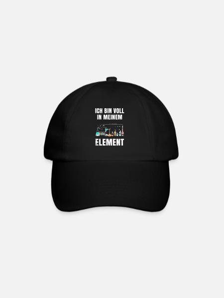 Chimie - Casquette classique - noir/noir