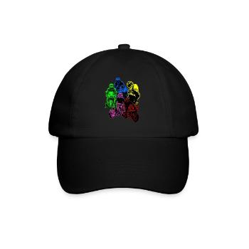 Motorcycle Lifestyle / Motorcycle / Motorcycles biker - Baseball Cap - black/black - Front