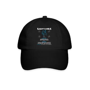 Sagittaire Astrologie - Casquette classique - noir/noir - Devant