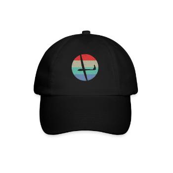 Glider Glider Gliding Glider - Baseball Cap - black/black - Front