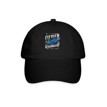 Swimming Swimmer Swim Oxygen Is - Baseball Cap - black/black - Front