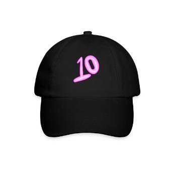 10 - Casquette classique - noir/noir - Devant