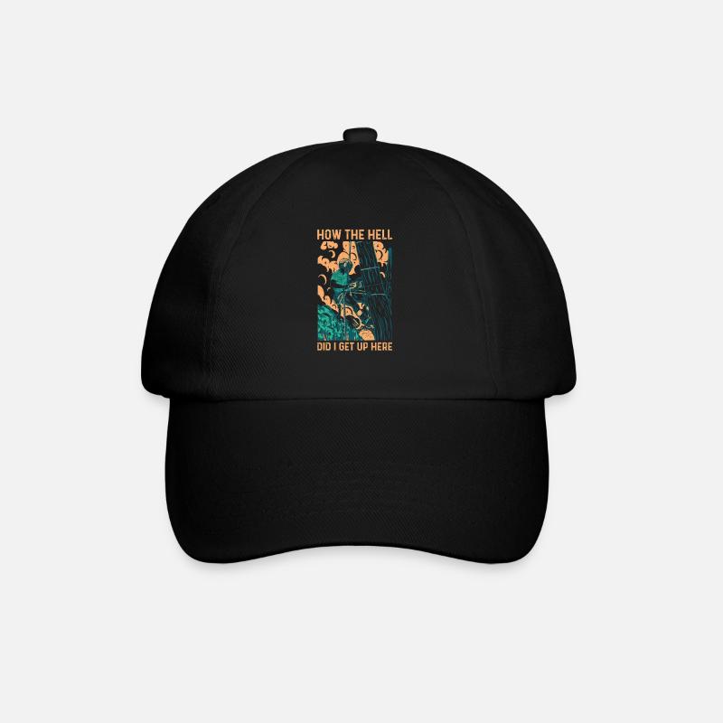Baumklettern Baumpfleger Arborist Baumkletterer - Baseballkappe - Schwarz/Schwarz