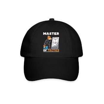 Entraîneur de football tactique entraîneur coentraîneur - Casquette classique - noir/noir - Devant