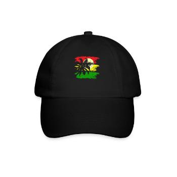 Jamaica Reggae Rastafari - Baseball Cap - black/black - Front