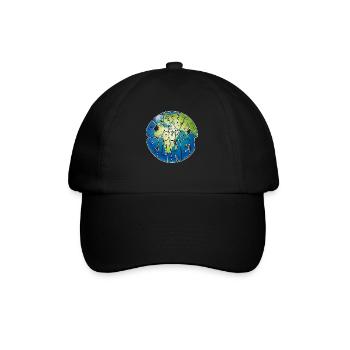 Nature Conservation Environmental Protection Save the Planet Environment - Baseball Cap - black/black - Front