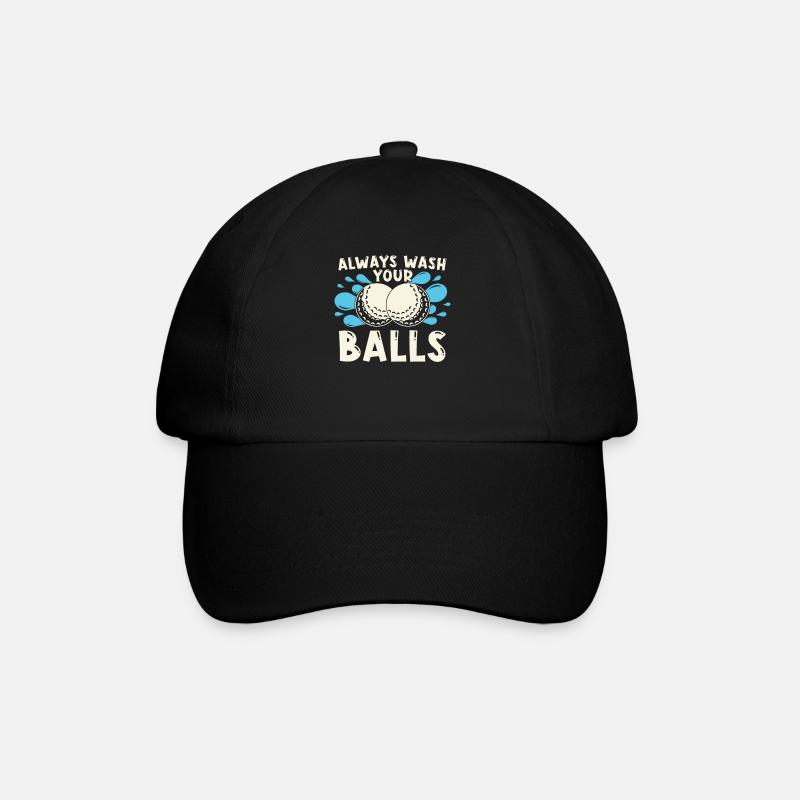 Golfeur Golf golf golf golf - Casquette classique - noir/noir