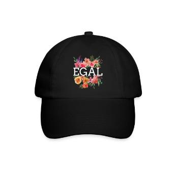 Egal - Baseballkappe - Schwarz/Schwarz - Vorne