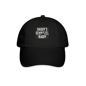 Daddy's Schnitzel Buddy - Baseball Cap - black/black - Front