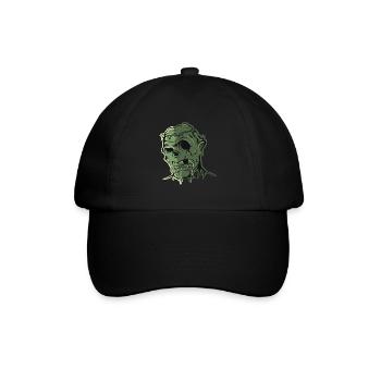 Zombie - Baseball Cap - black/black - Front