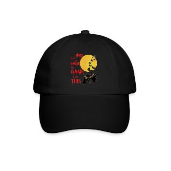 conception de joueurs d’Halloween. Maillot de nerd du jeu - Casquette classique - noir/noir - Devant